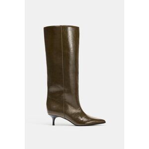 ZARA KITTEN-HEEL BOOTS